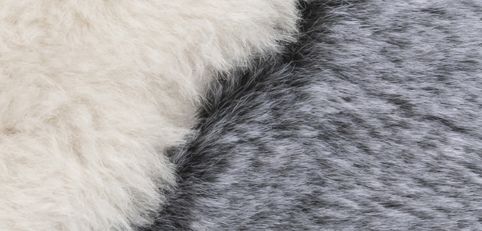 Lemon Tipped Fur Scuff Slipper
