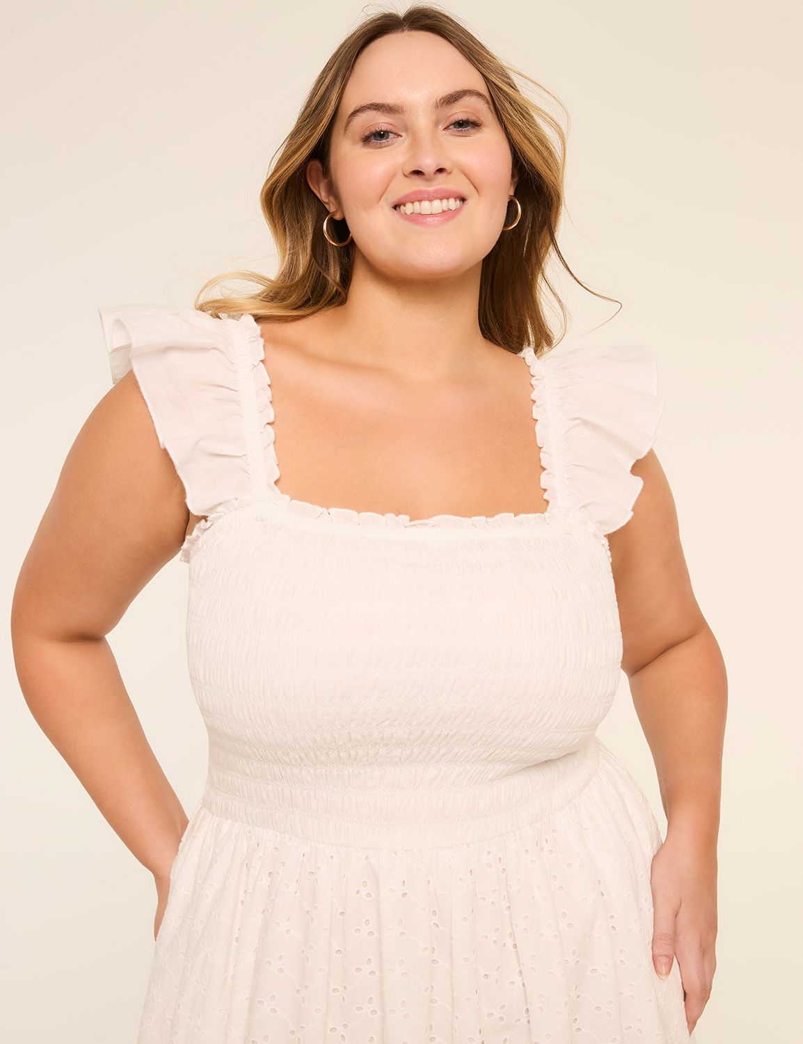 RUFFLE SQUARENECK TANK 1150645 Product Image 3