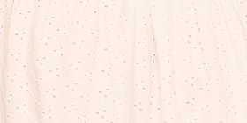 Ruffled Square-Neck Eyelet Maxi Dress