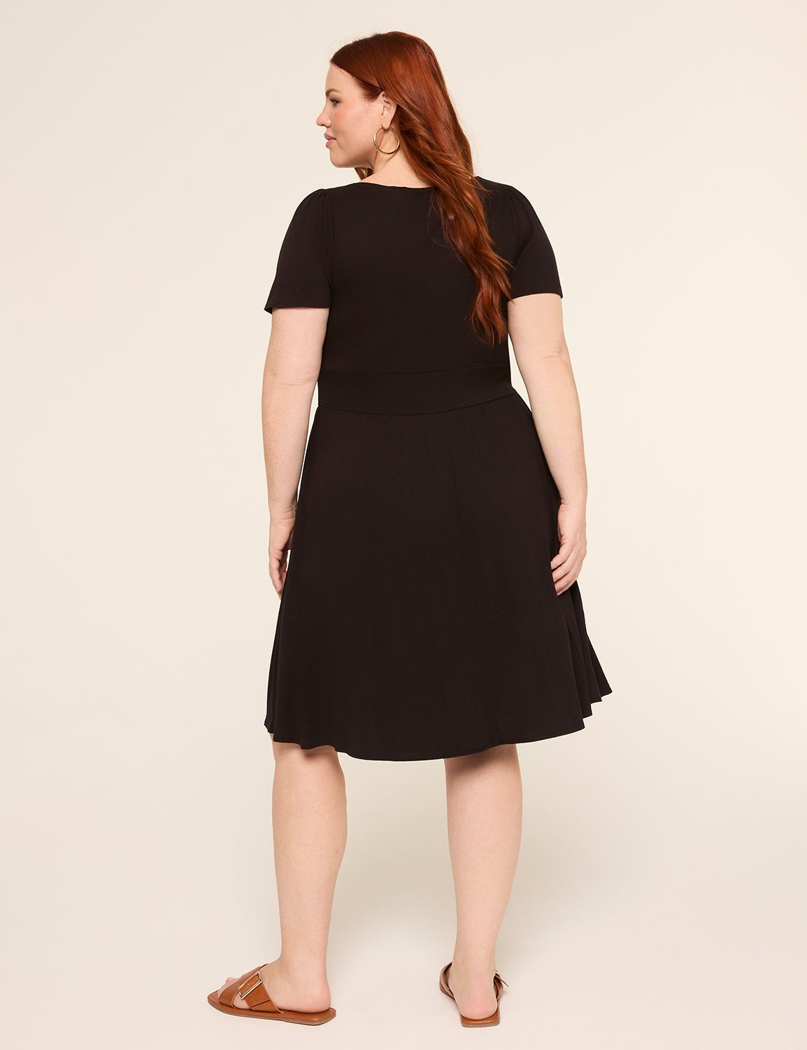 Flutter-Sleeve Short Dress