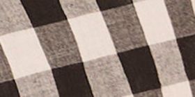 Gingham Tie-Front Top
