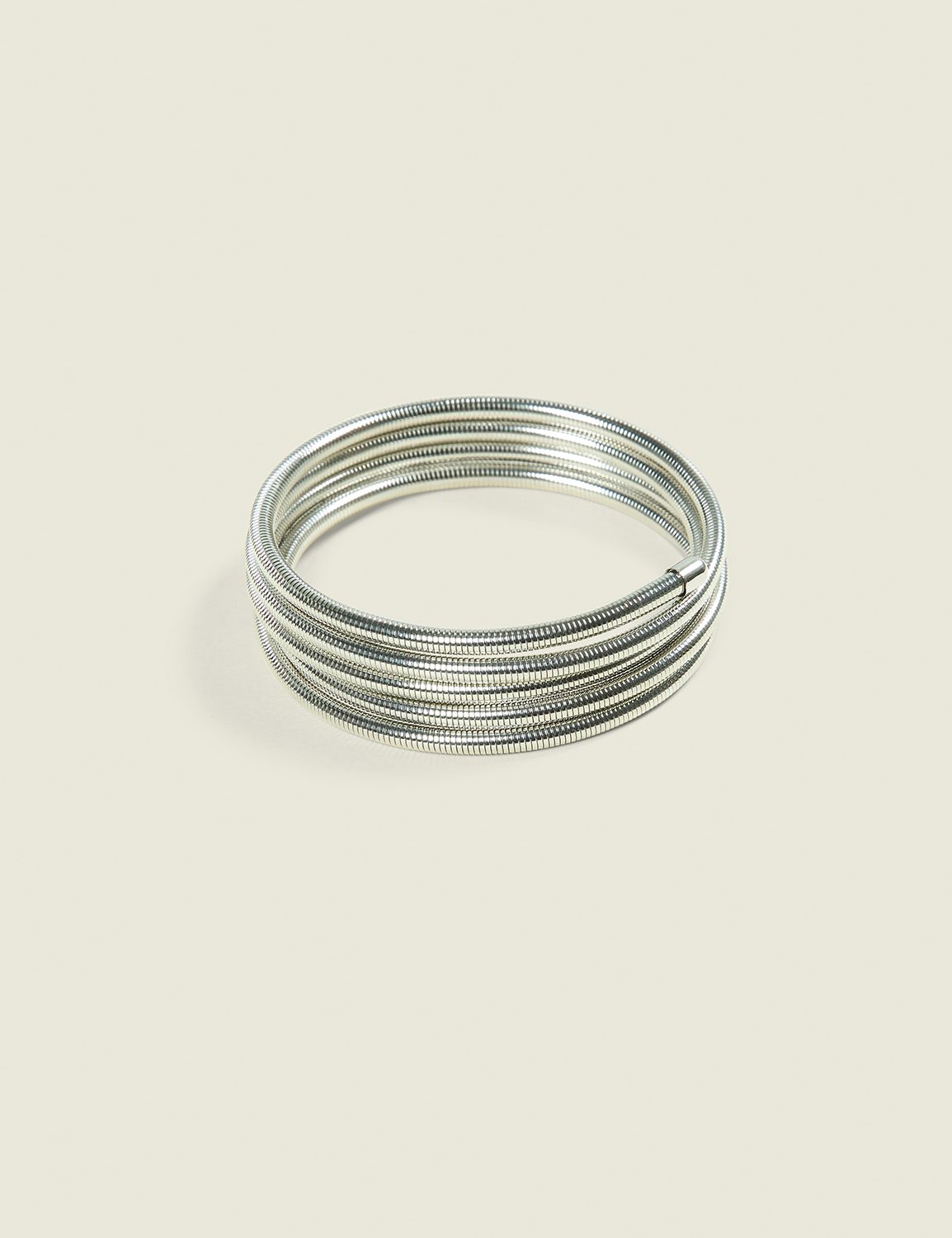Silver Wrap Bracelet