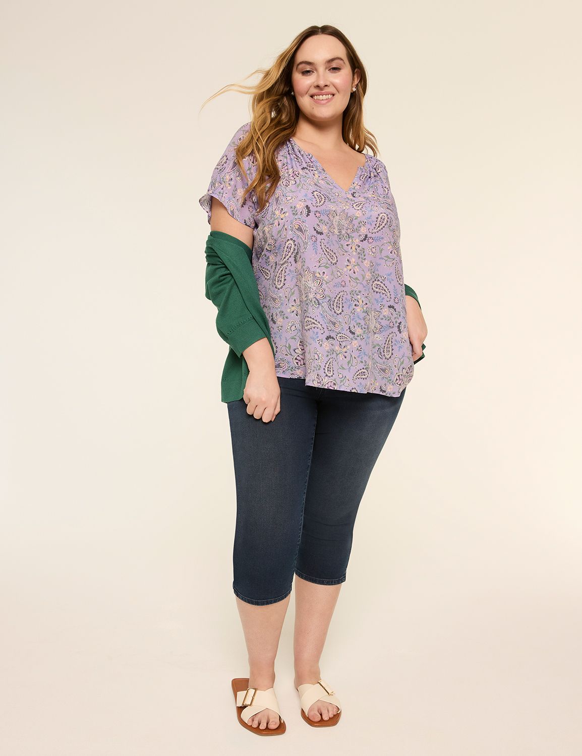 Classic Raglan Short Sleeve Notch N Product Image 3