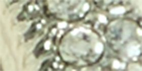 Silver Pave Chain-Linked Earrings