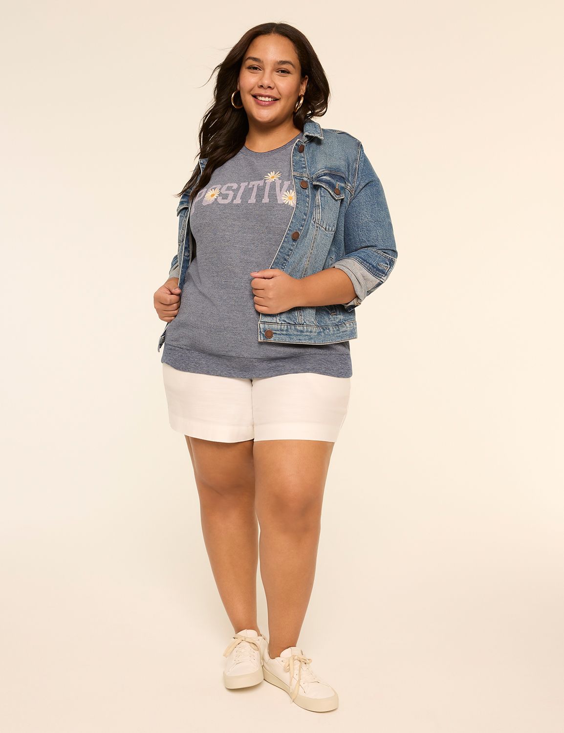 Classic Short Sleeve Crew Neck Swea Product Image 3