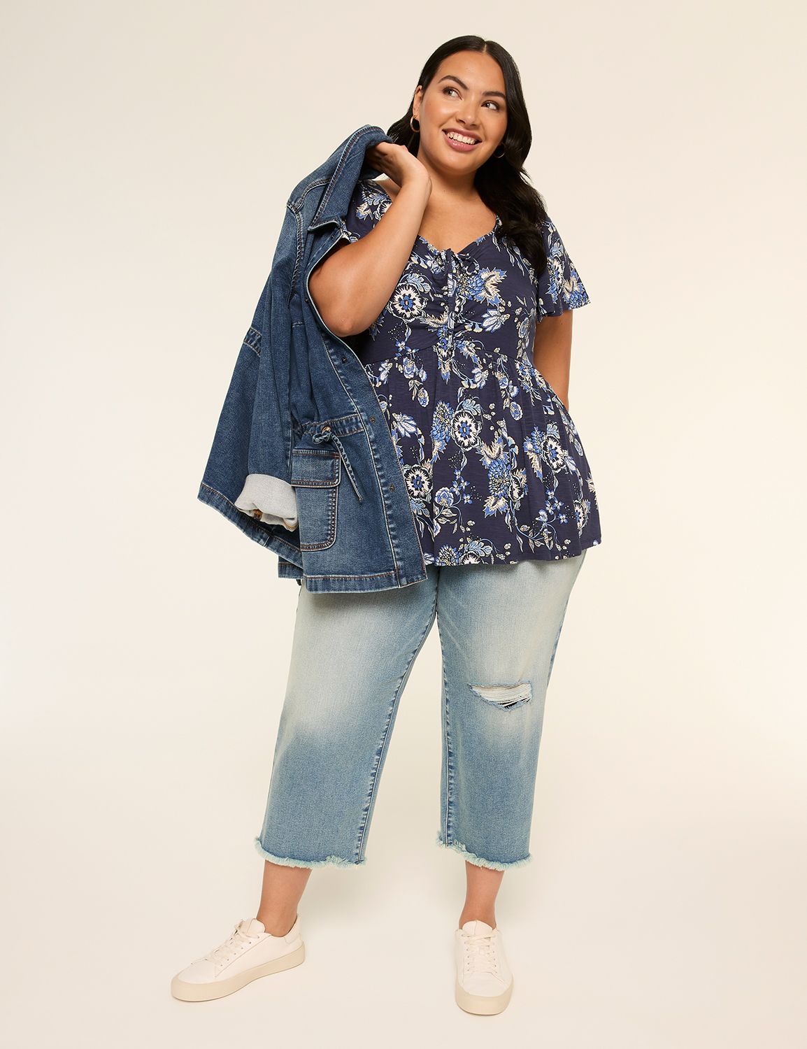 Flutter Short Sleeve Sweatheart Nec Product Image 3