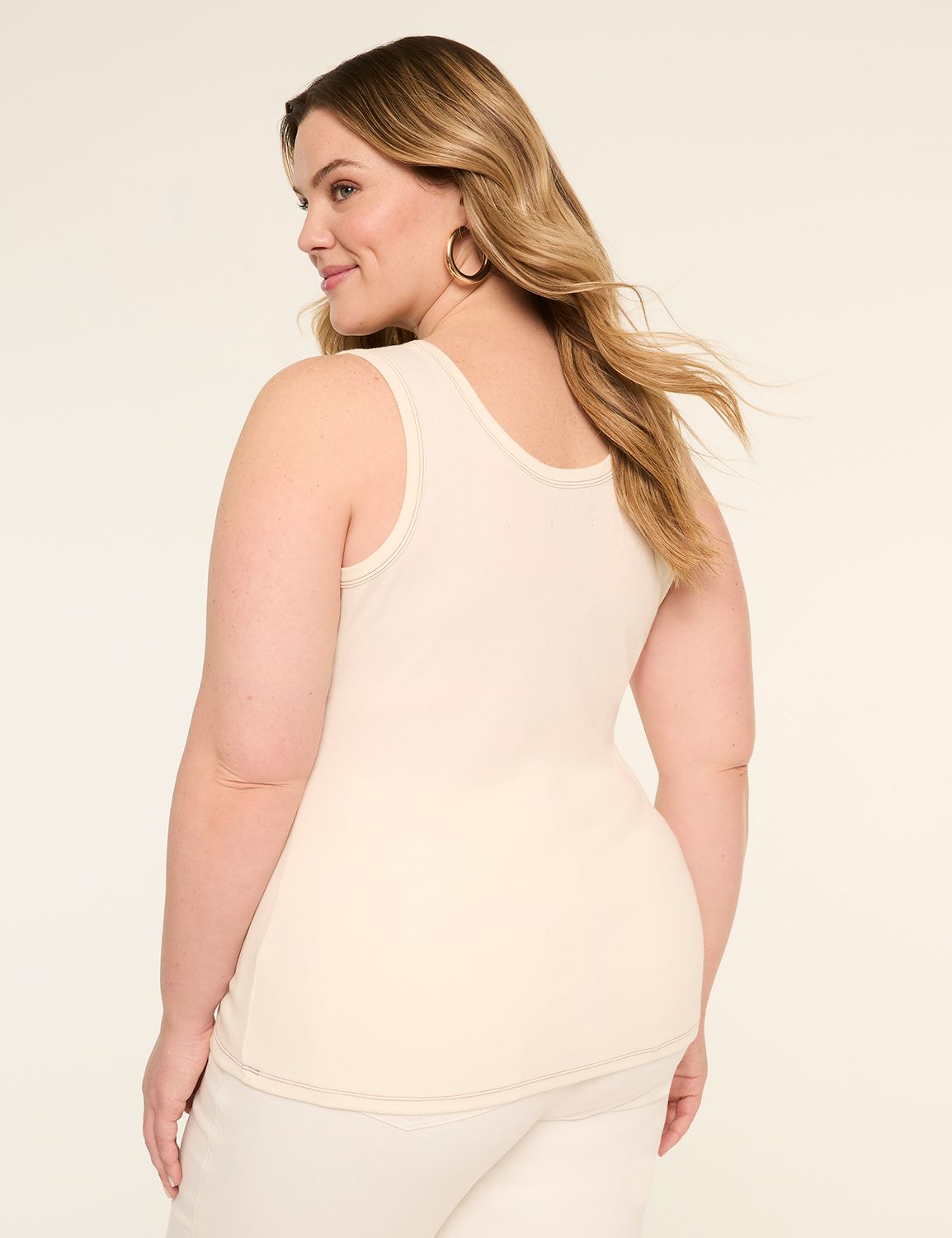 Lace-Up Rib Tank