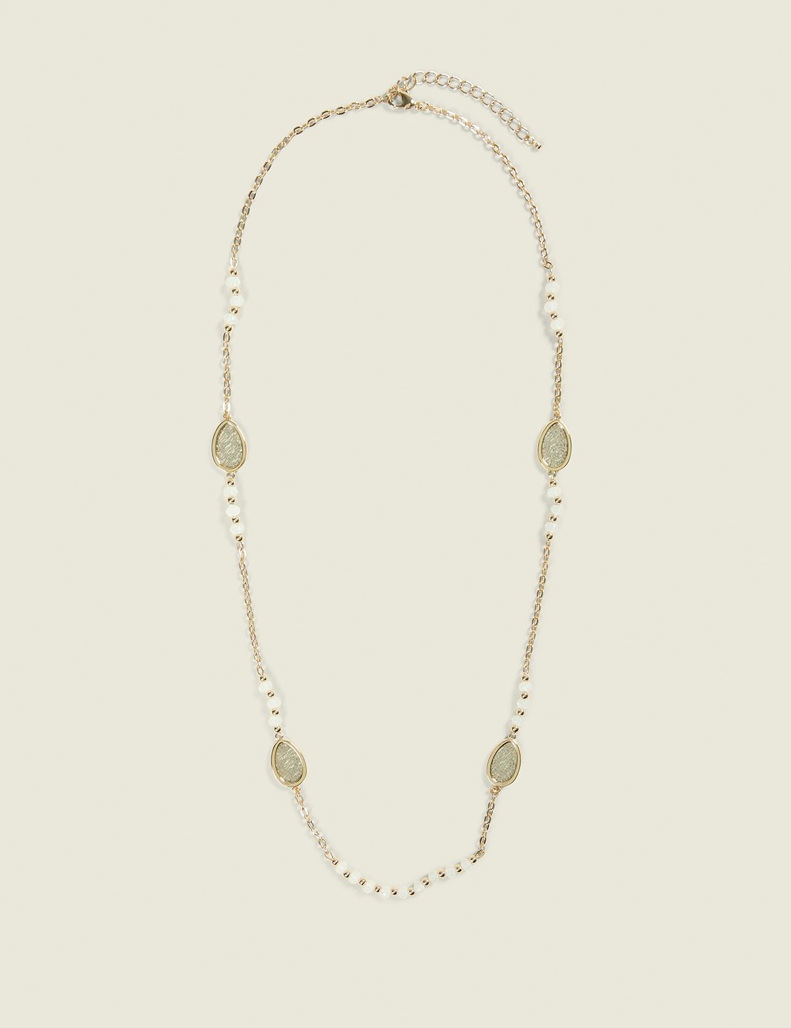 Neutral Stone & Floral Filigree Sin Product Image 1