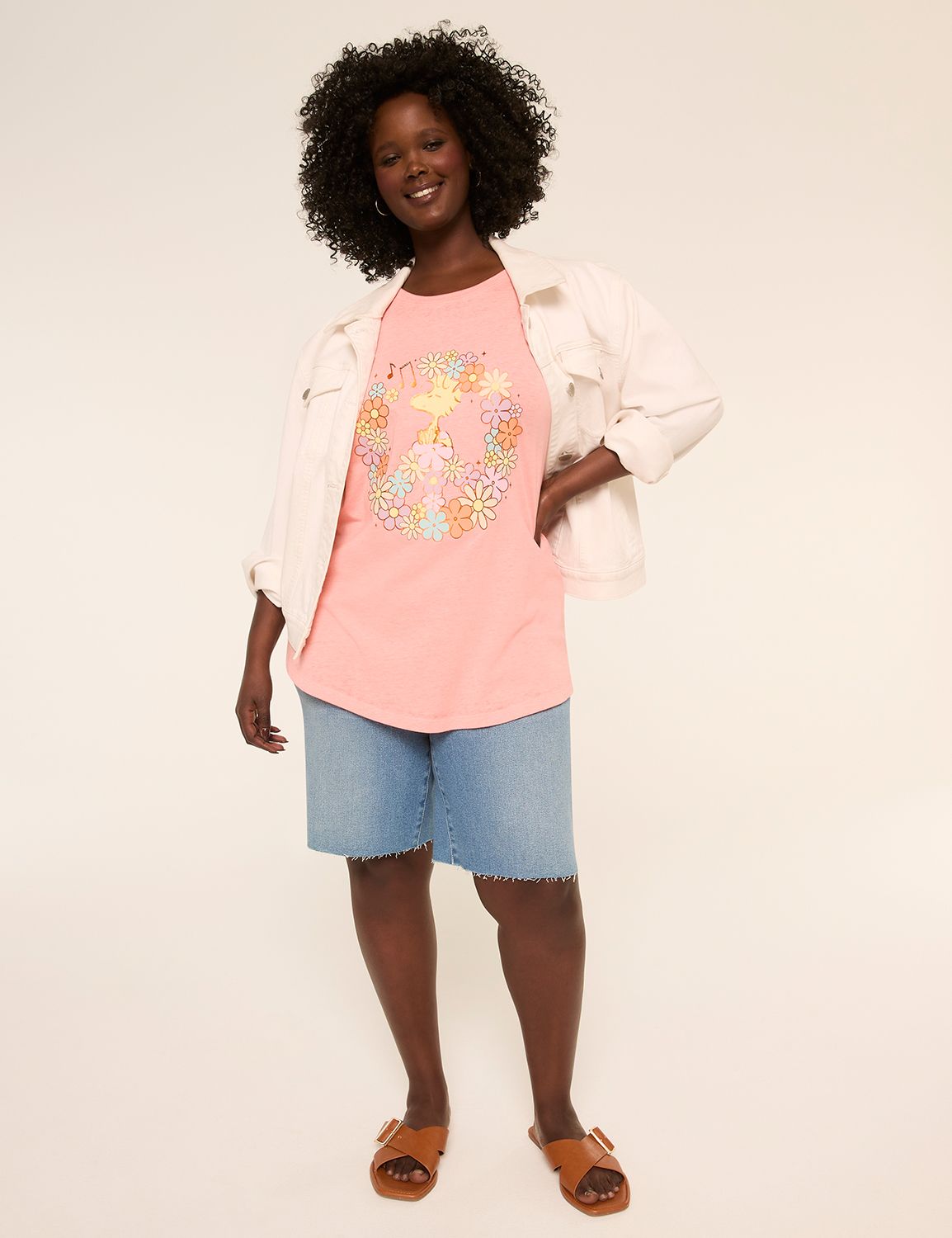 SS Scoop Neck Dolman Graphic: Woods Product Image 3