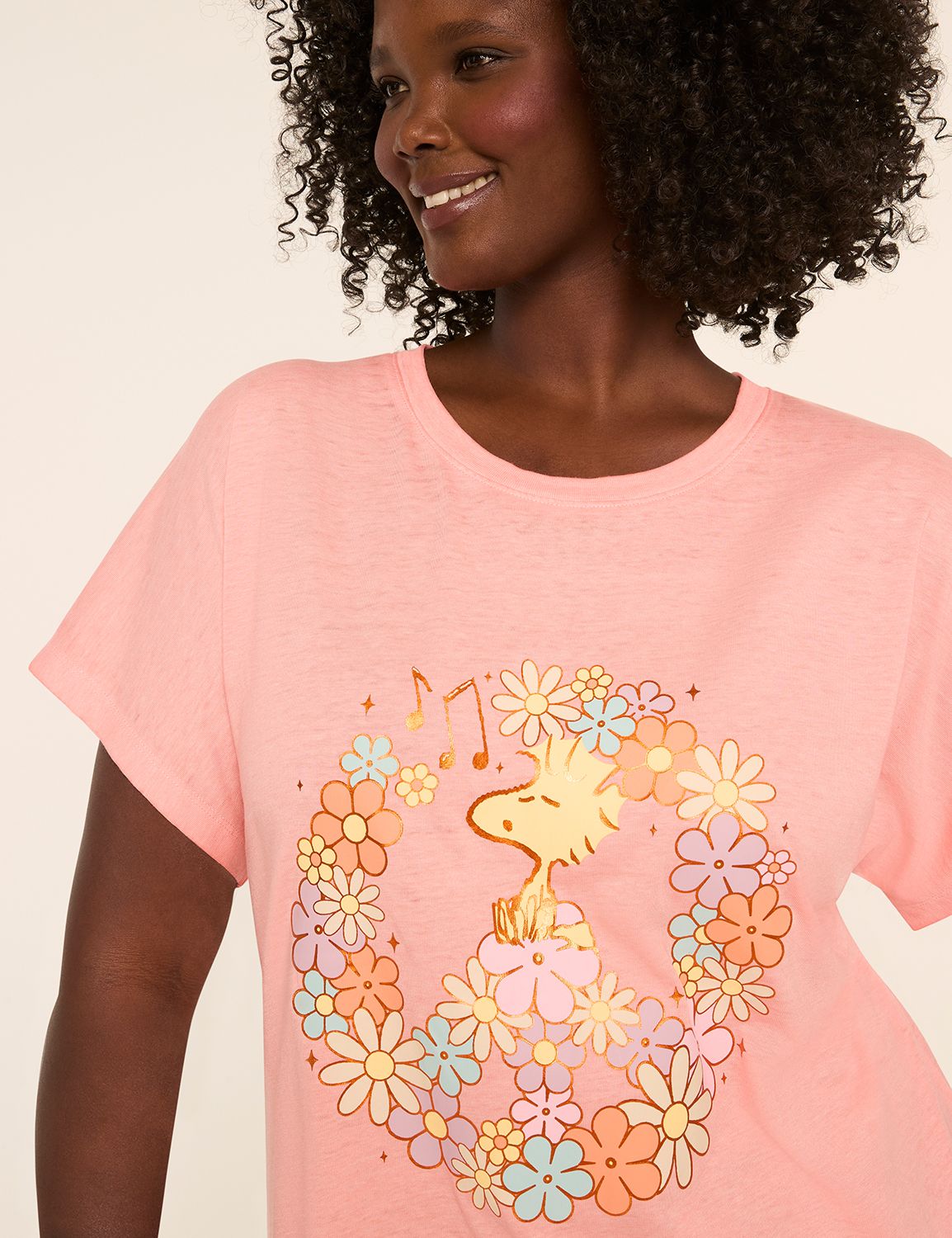 SS Scoop Neck Dolman Graphic: Woods Product Image 4