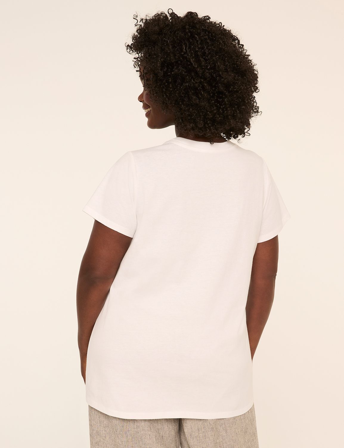 Flower Outline Graphic Tee