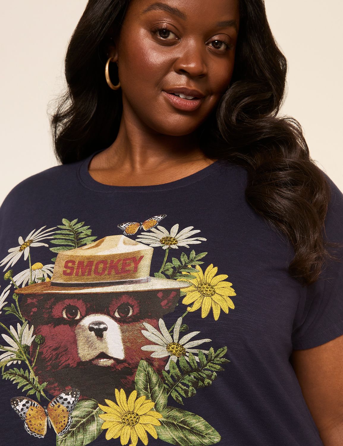 SS Scoop Neck Dolman Graphic: Smoke Product Image 4