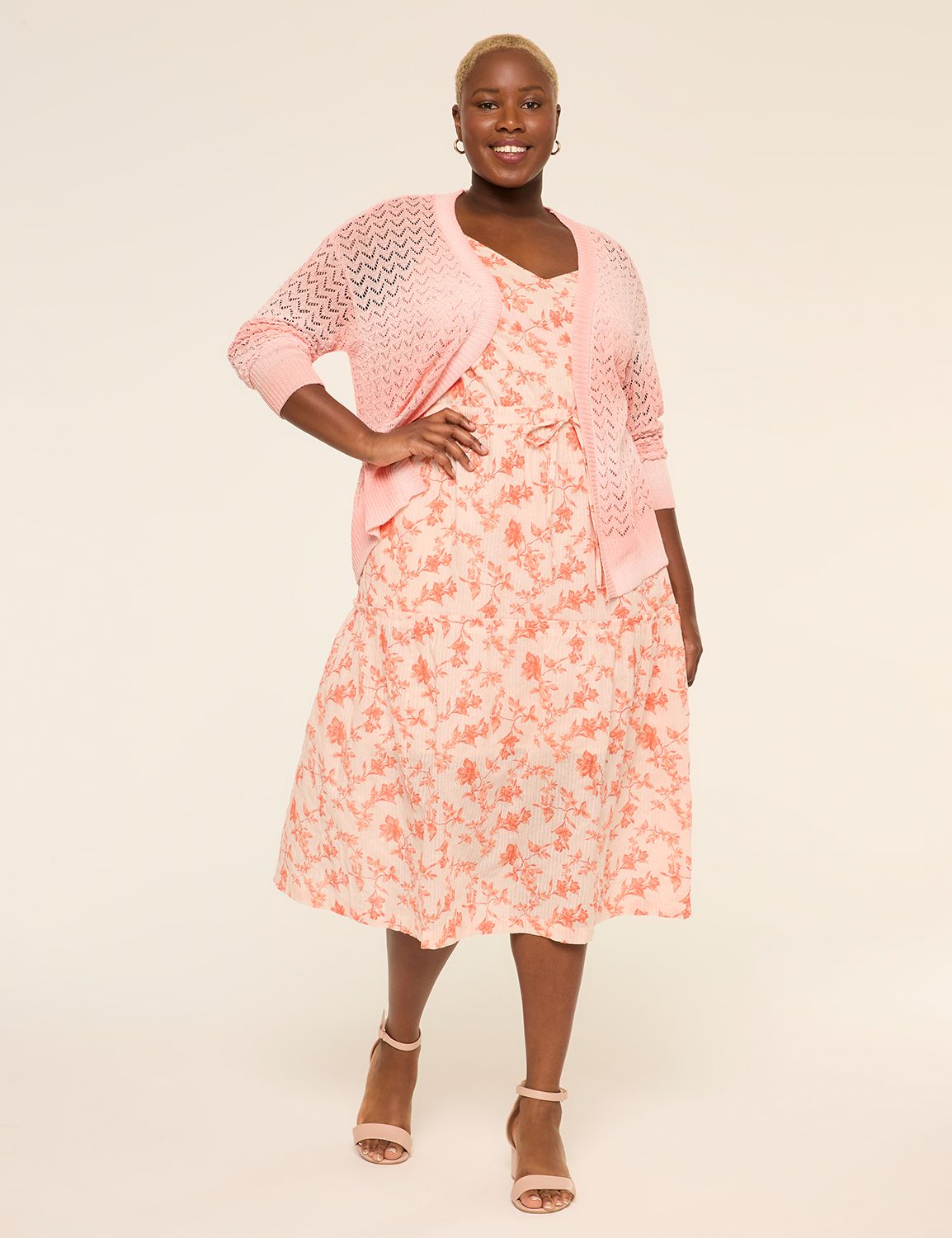 Classic Long Sleeve Open Front Poin Product Image 4