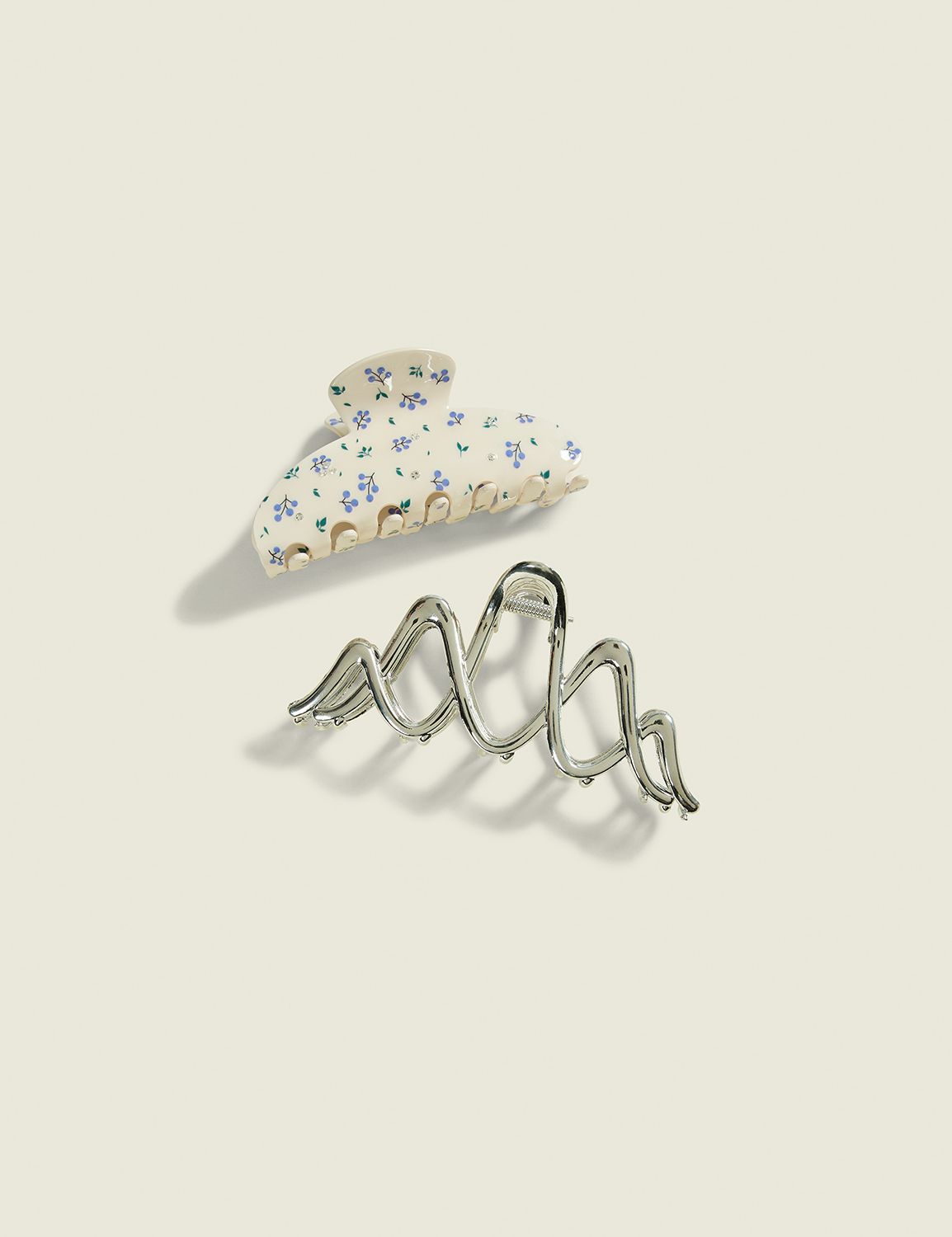 Spring Claw Clip 2-Pack