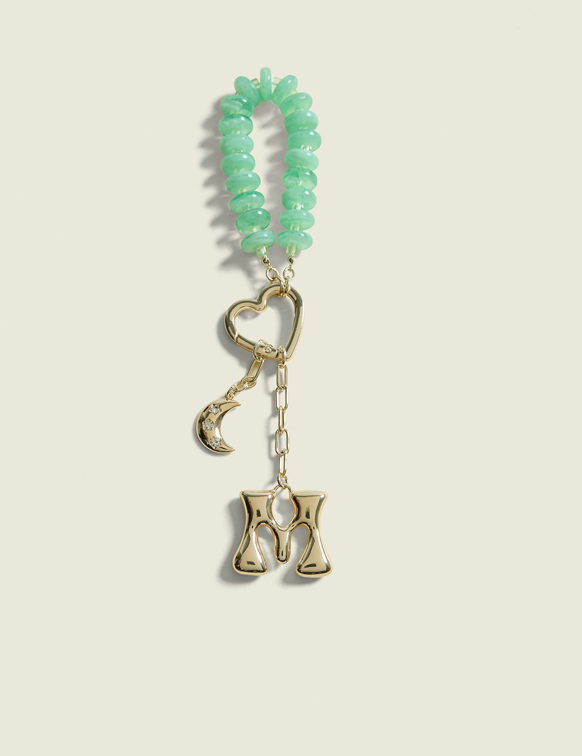 Initial Bag Charm