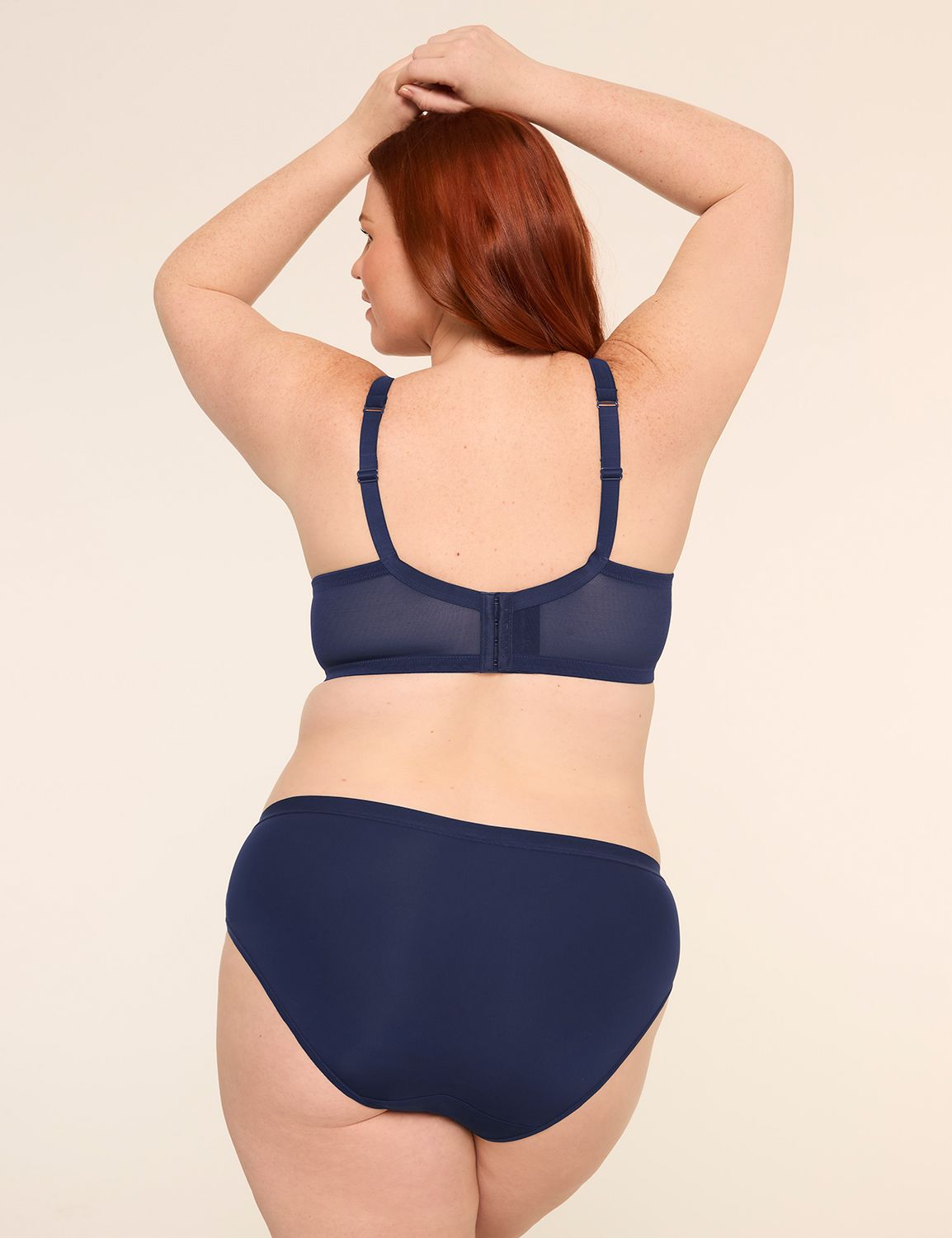 Unlined Full Coverage Bra With Lace