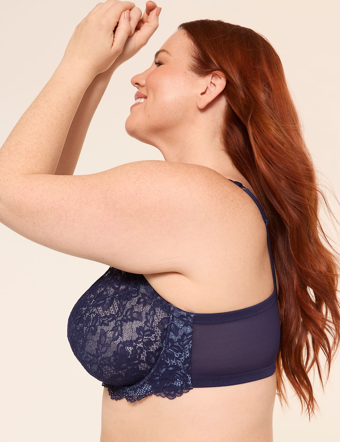 Unlined 3 Piece Cup Grace Lace 1150 Product Image 3