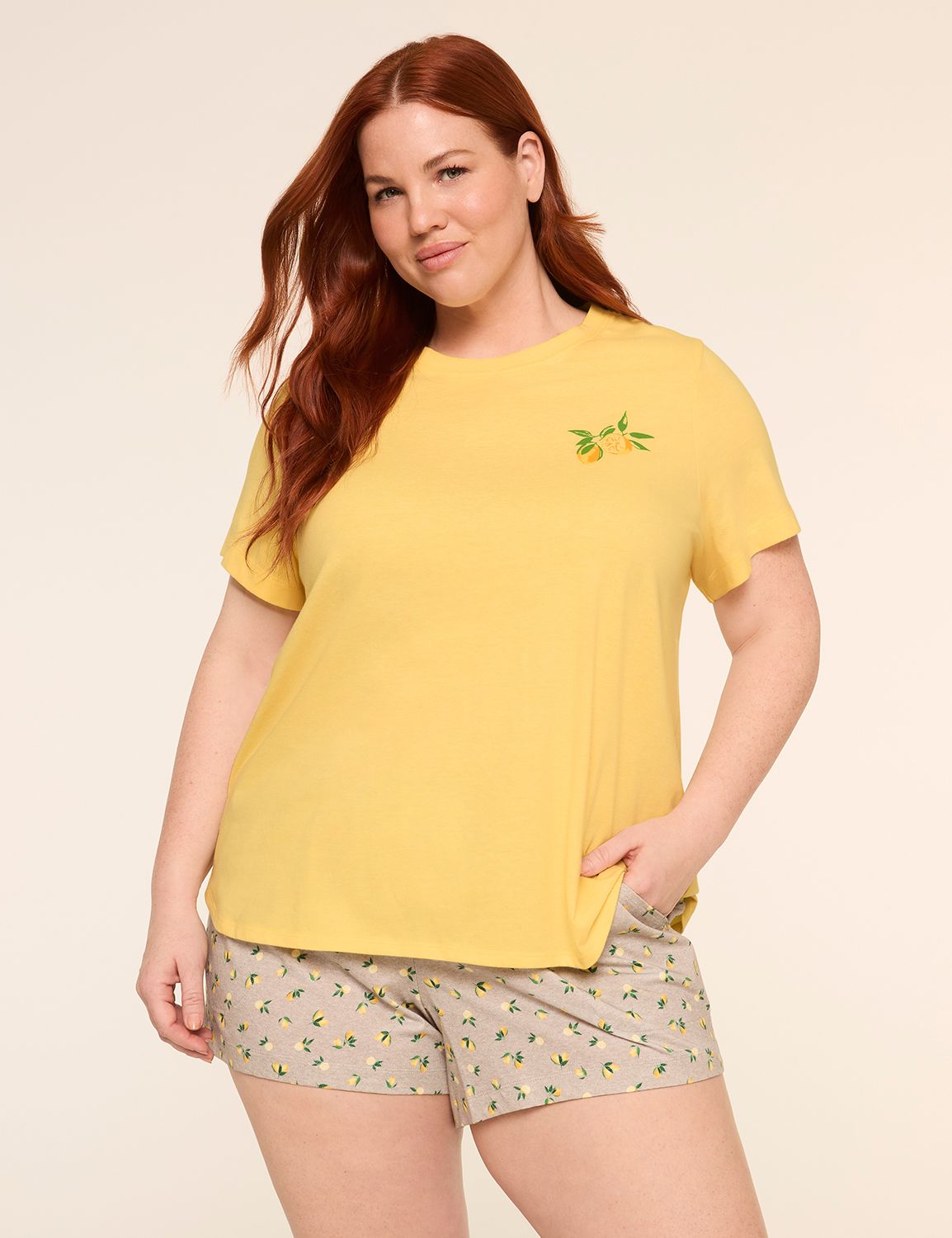 Comfy Cotton Tee & Short PJ Set