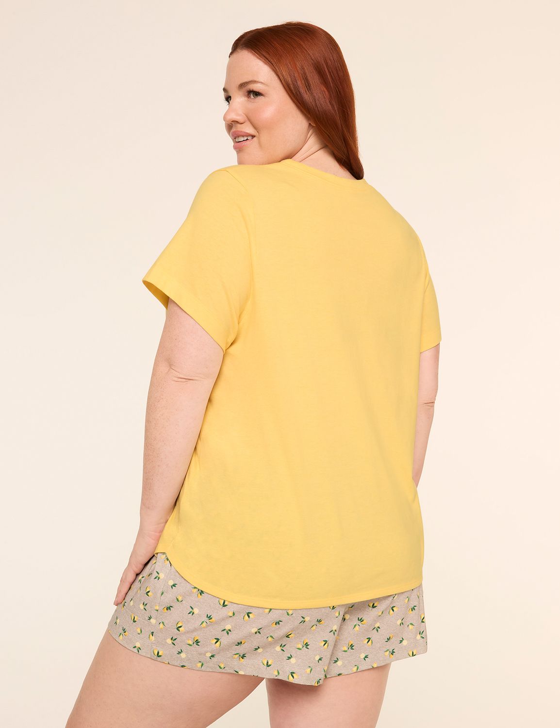 Comfy Cotton Tee & Short PJ Set