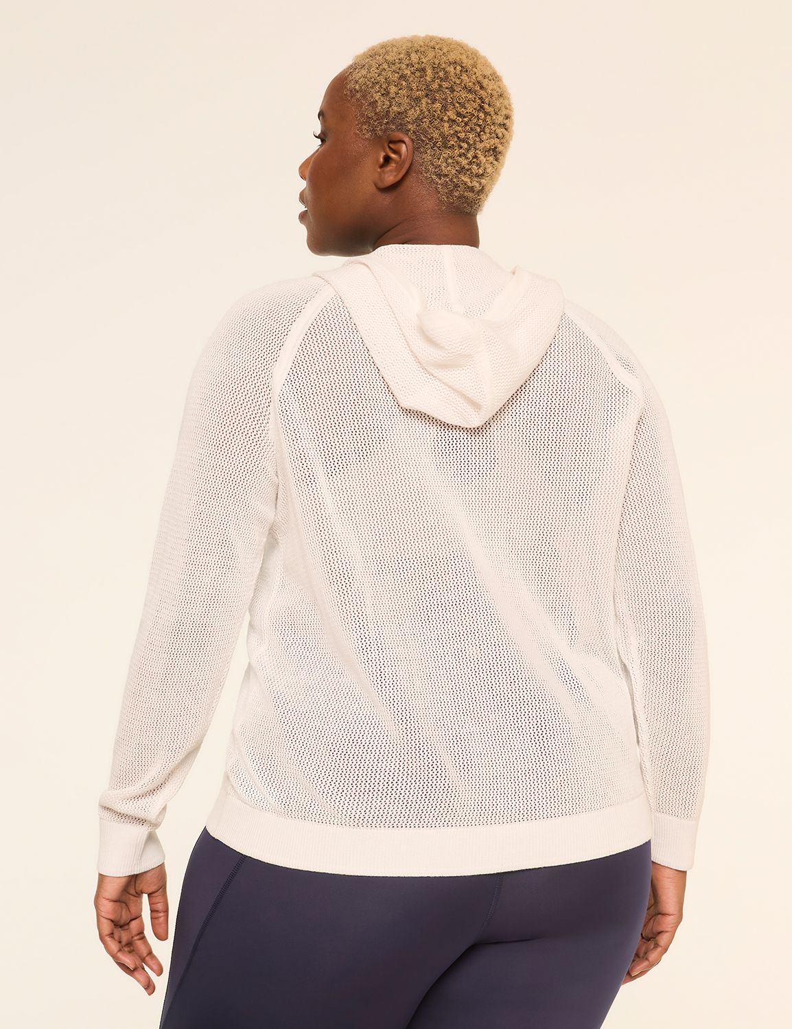 LIVI Zip-Front Sweater Hoodie
