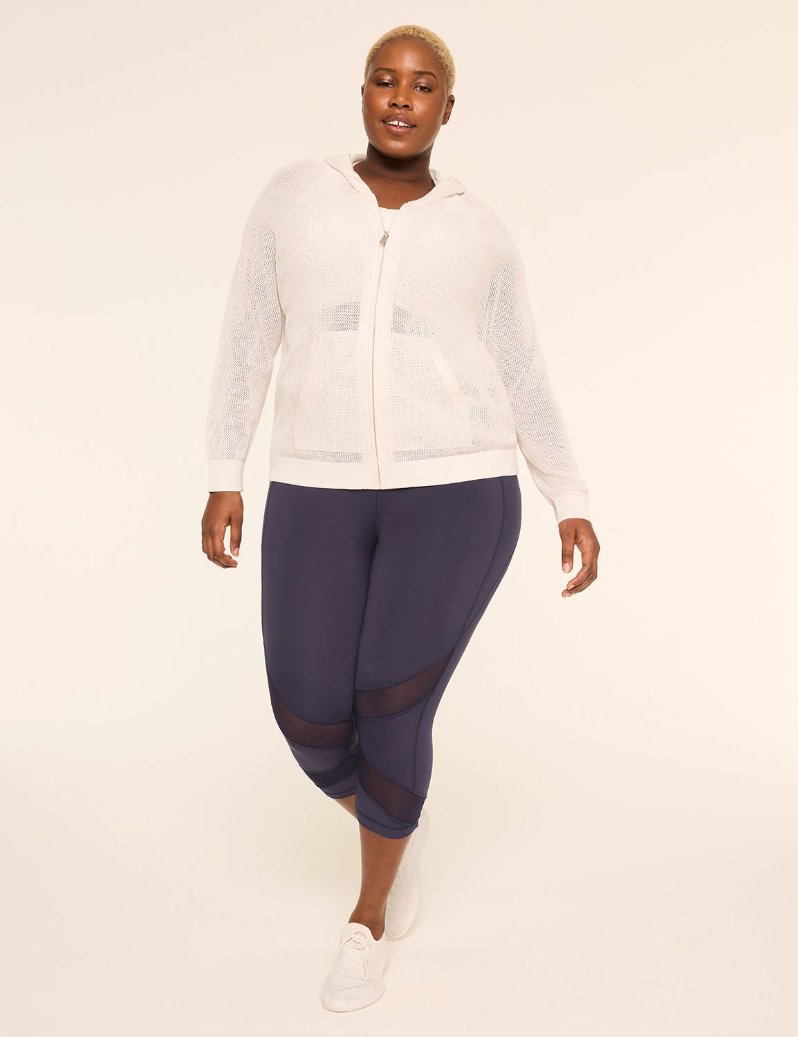 LIVI Classic Long Sleeve Zip Front Product Image 3