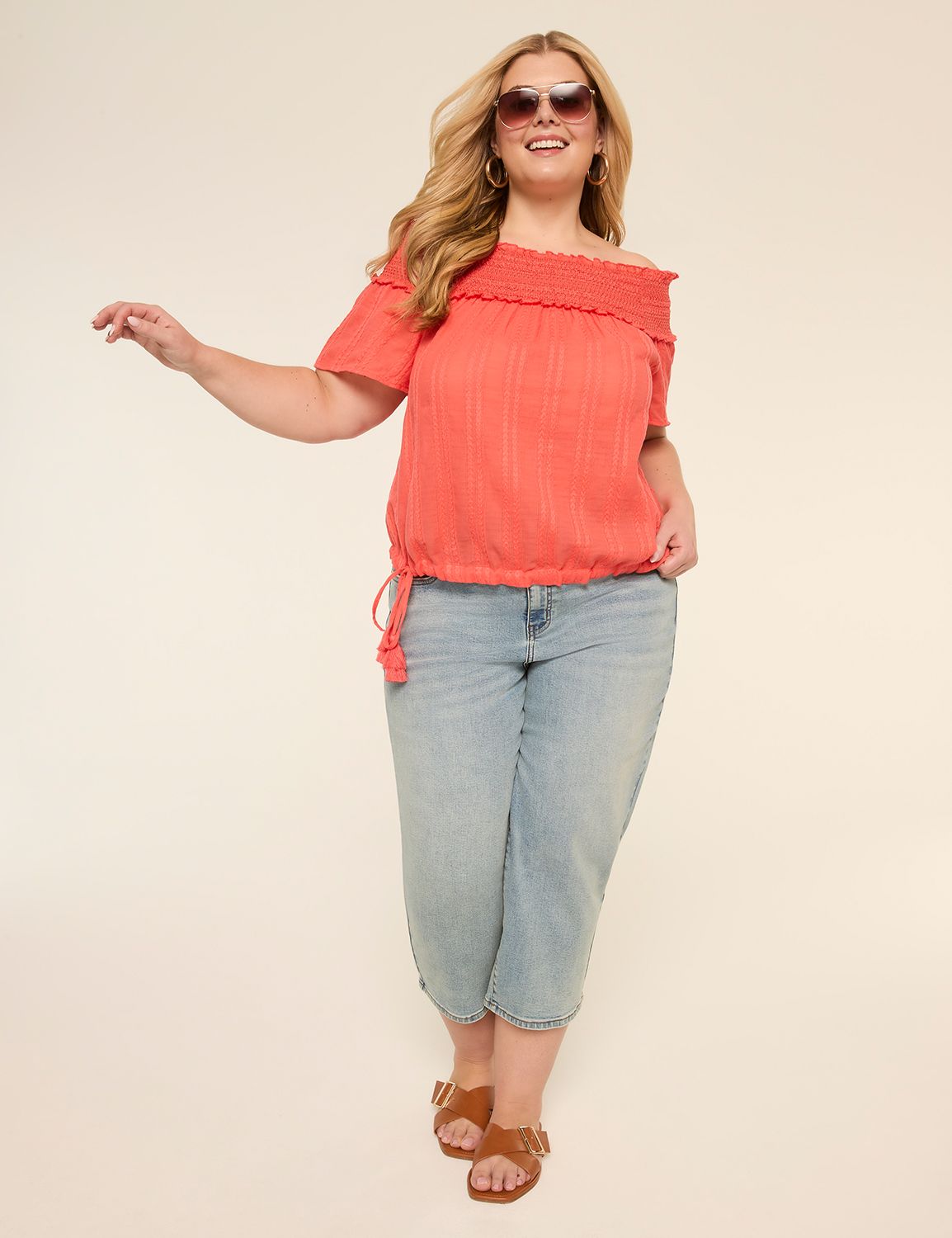 Classic Short Flutter Off the Shoul Product Image 3