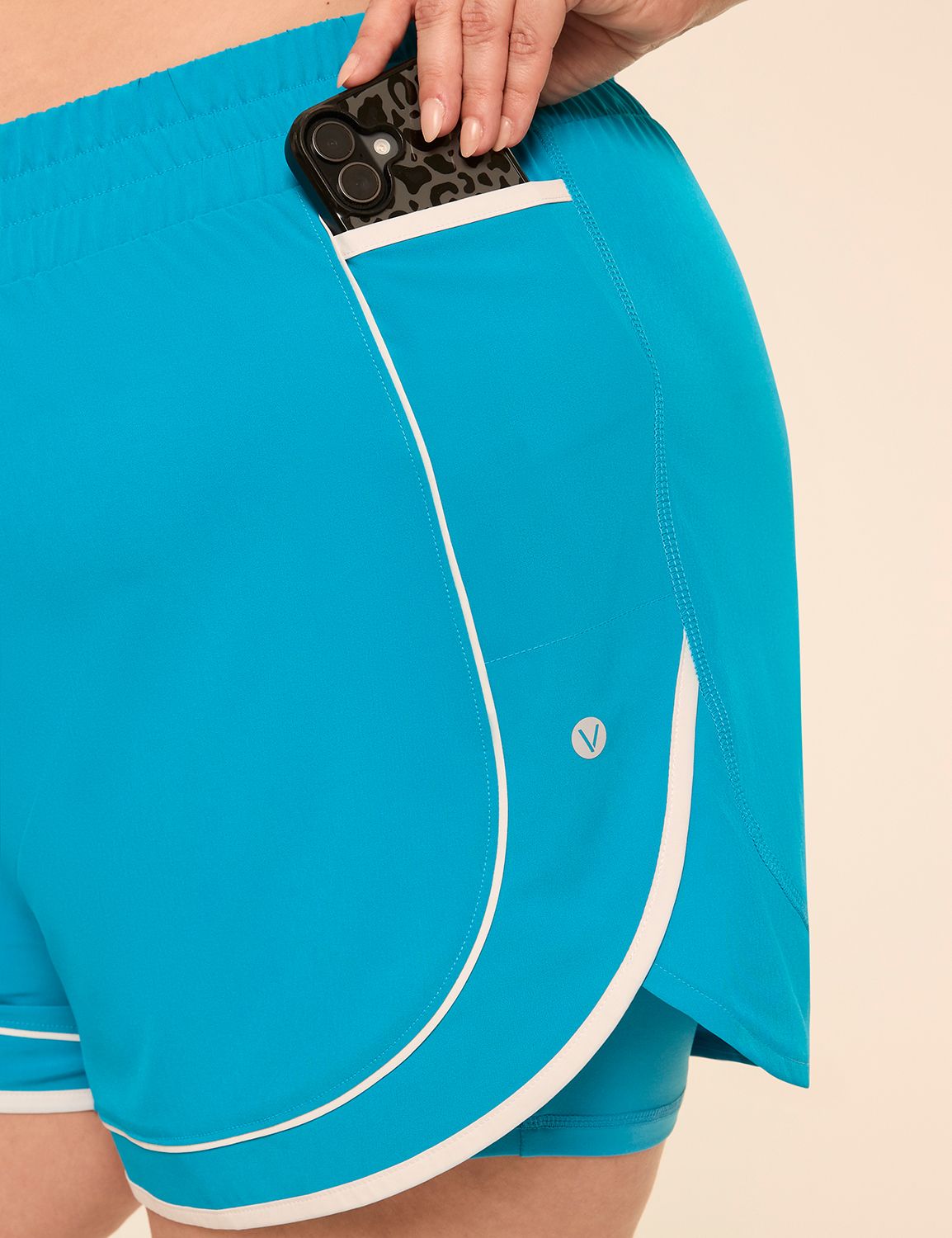 LIVI Mid Rise Stretch Woven Colorbl Product Image 4