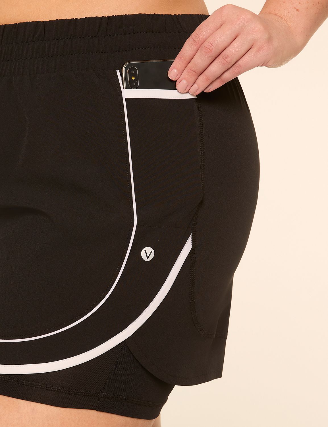 LIVI Mid Rise Stretch Woven Colorbl Product Image 4