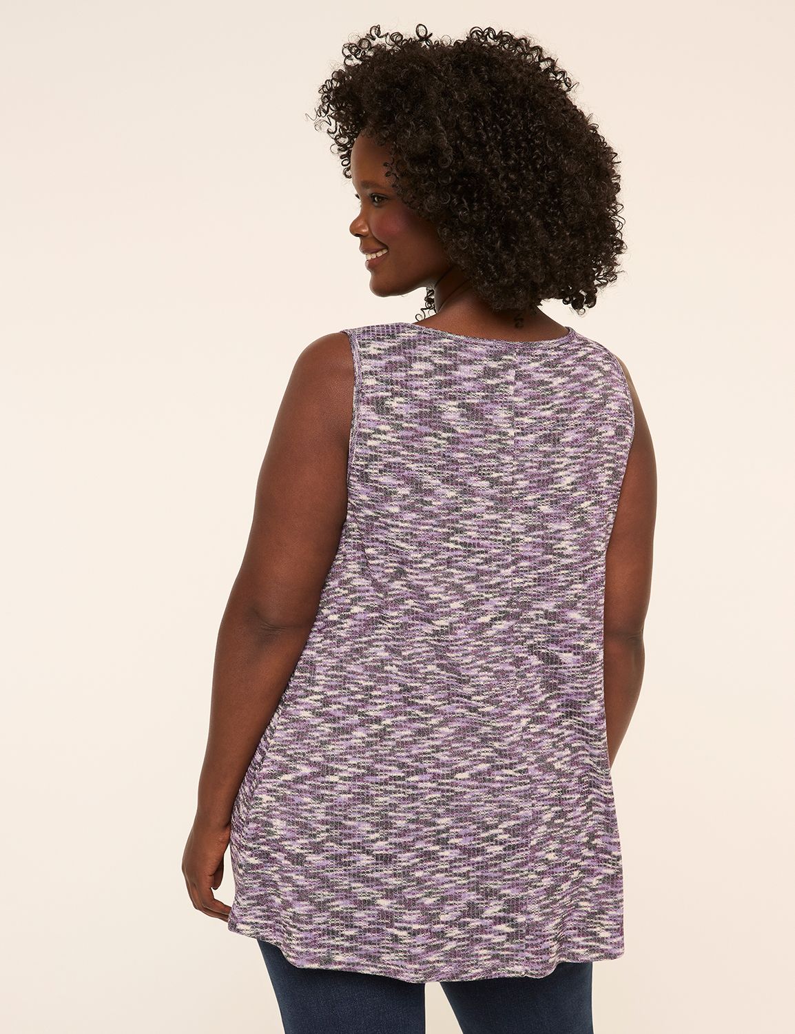 Swing Crew-Neck Hacci Tank