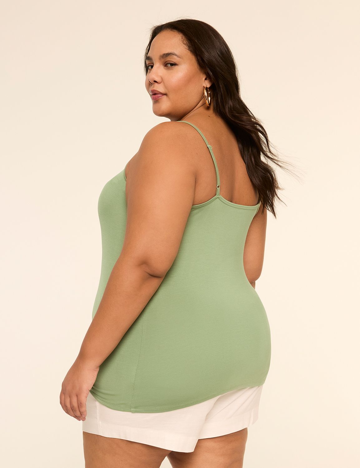 V-Neck Body-Skimming Cami