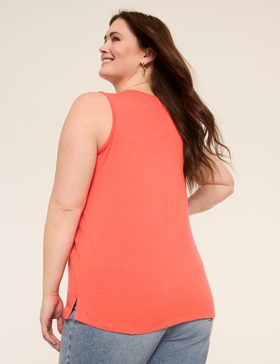 EveryWear Brushed V-Neck Tank