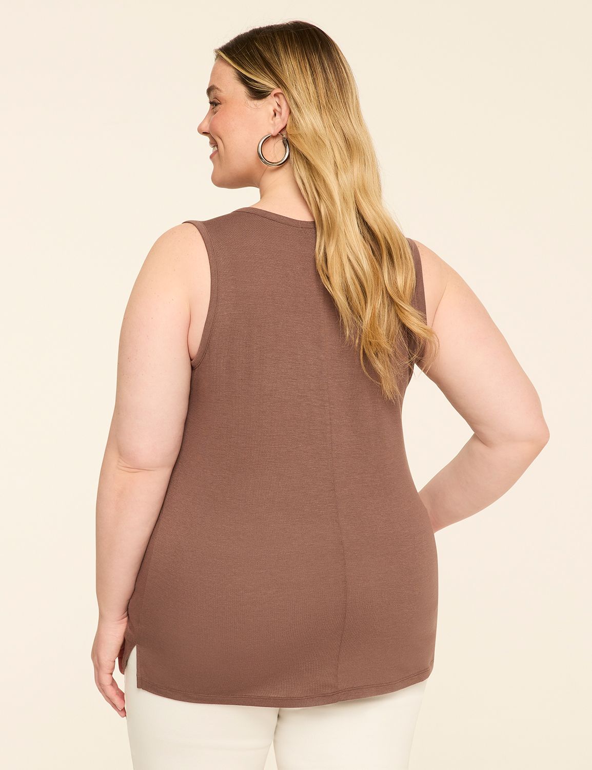 EveryWear Brushed V-Neck Tank