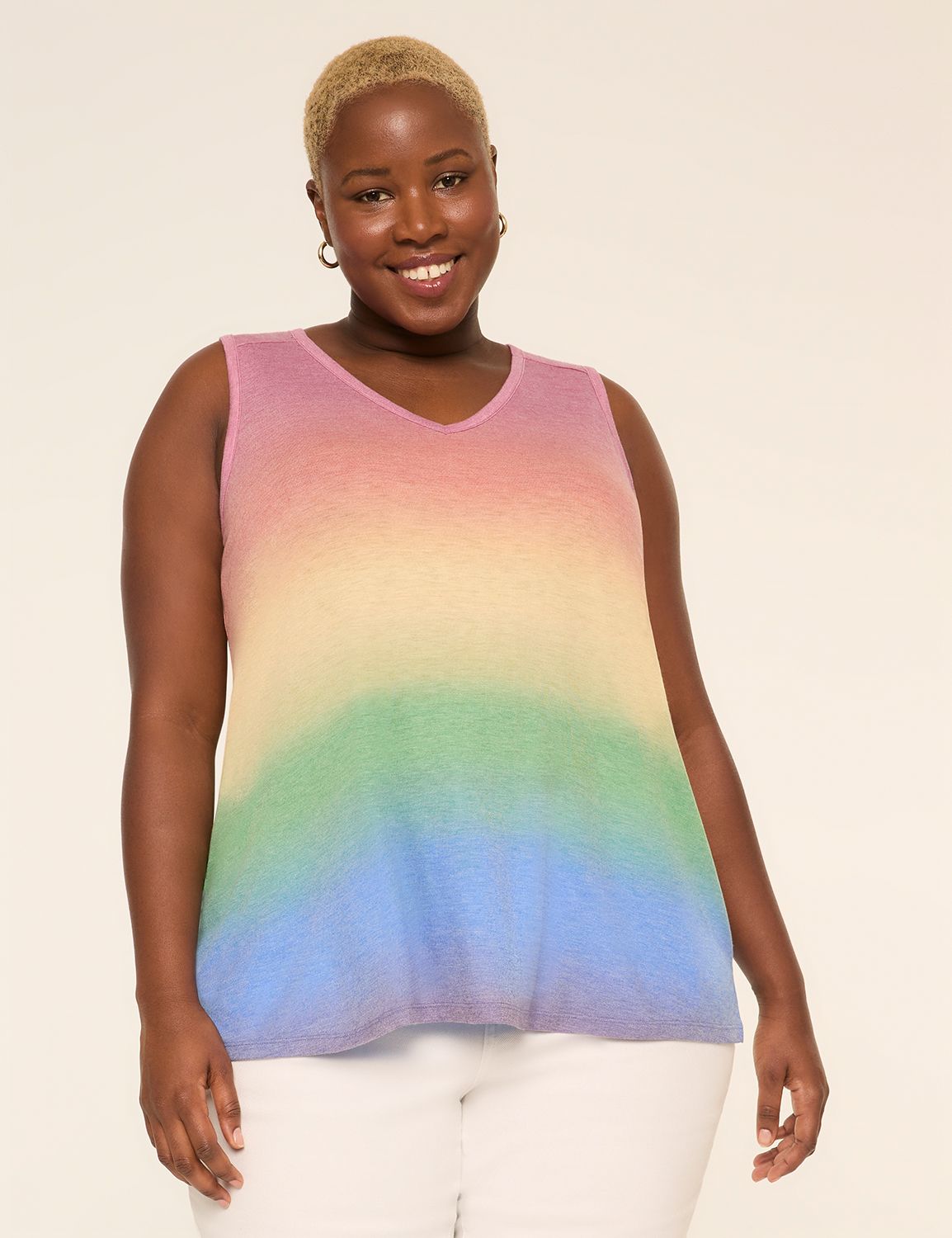 EveryWear Brushed V-Neck Tank