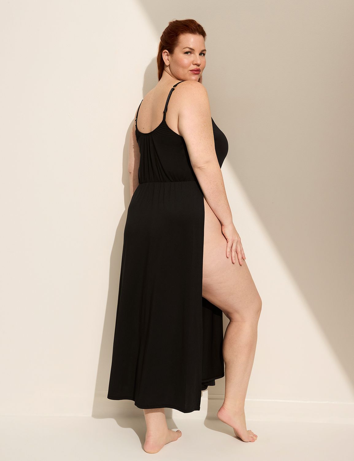 High-Slit Maxi Slip