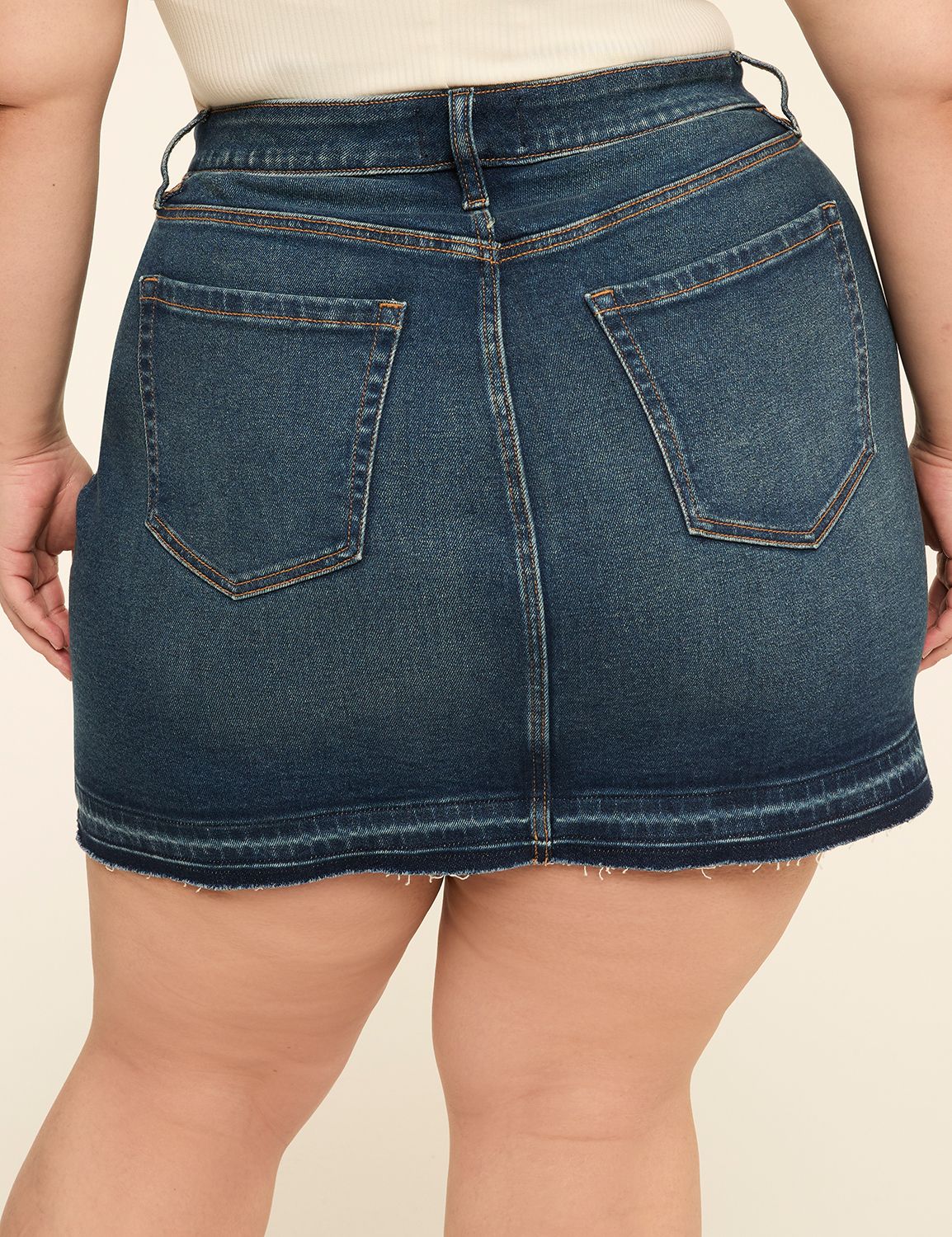 Denim Mini Skirt
