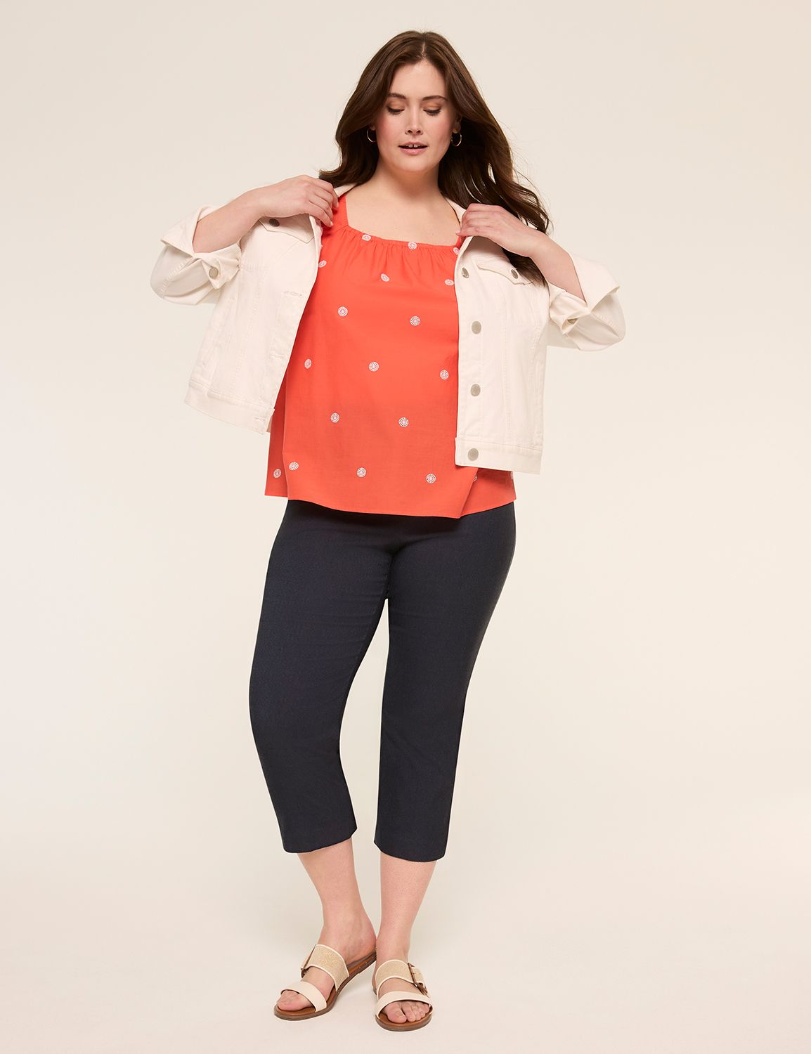 Classic Short Puff Sleeve Square Ne Product Image 3