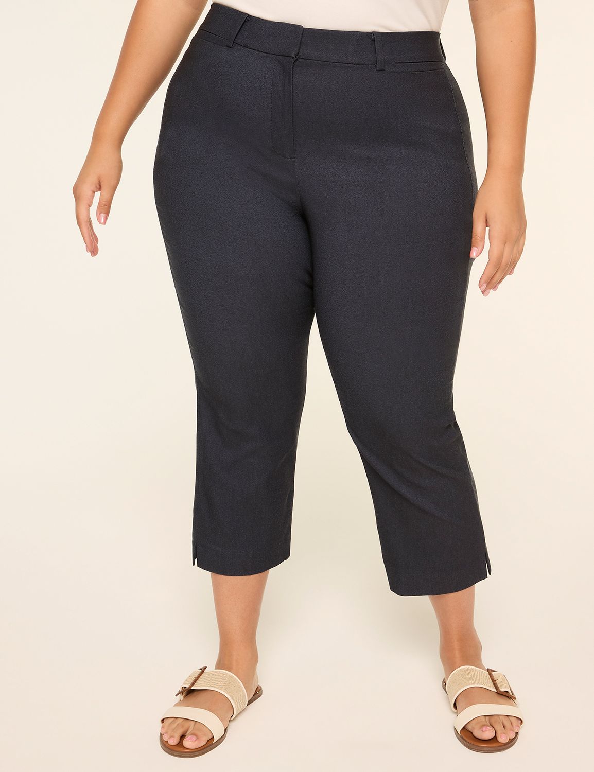 4-Season High-Rise Slim Capri