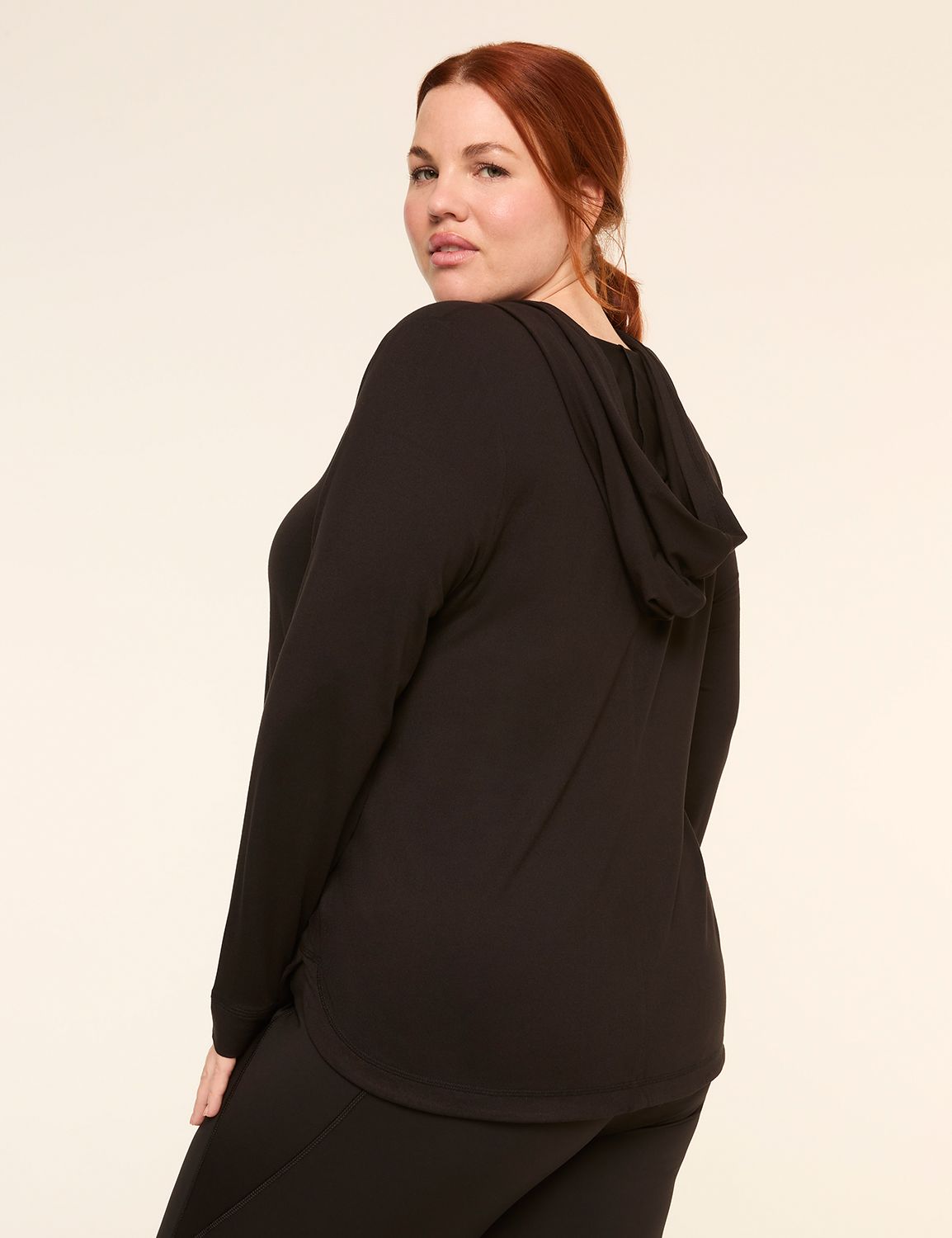 LIVI Soft Long-Sleeve V-Neck Hoodie