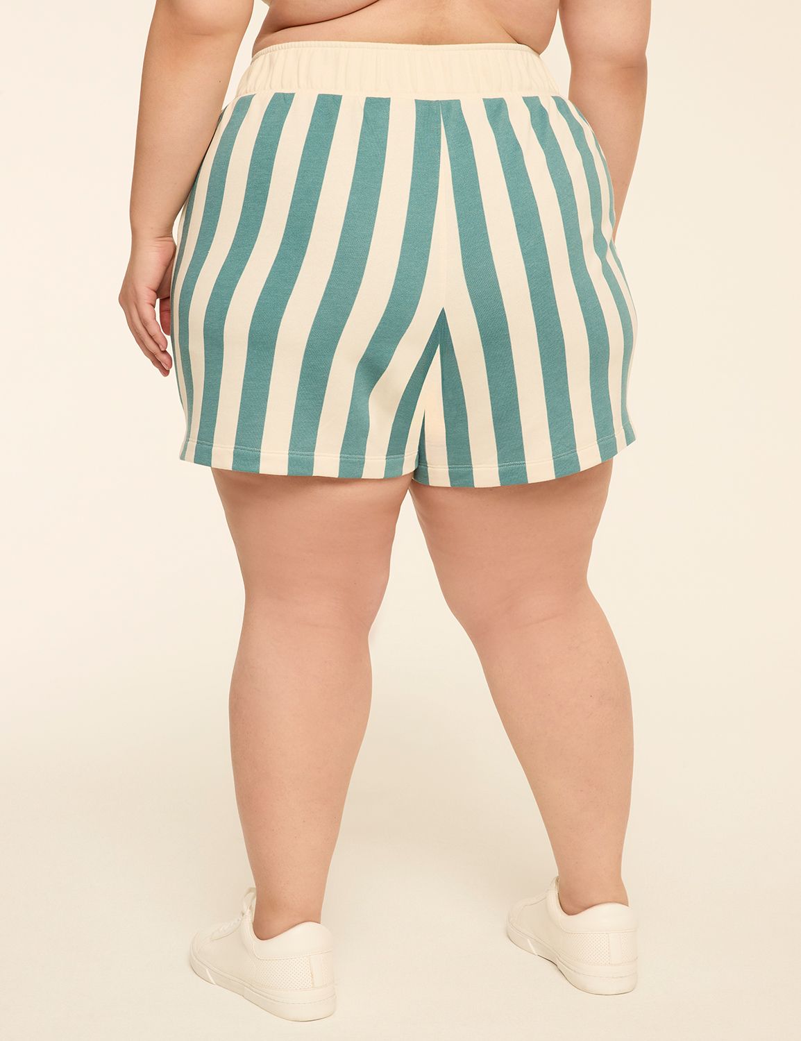 LIVI French Terry Striped Short