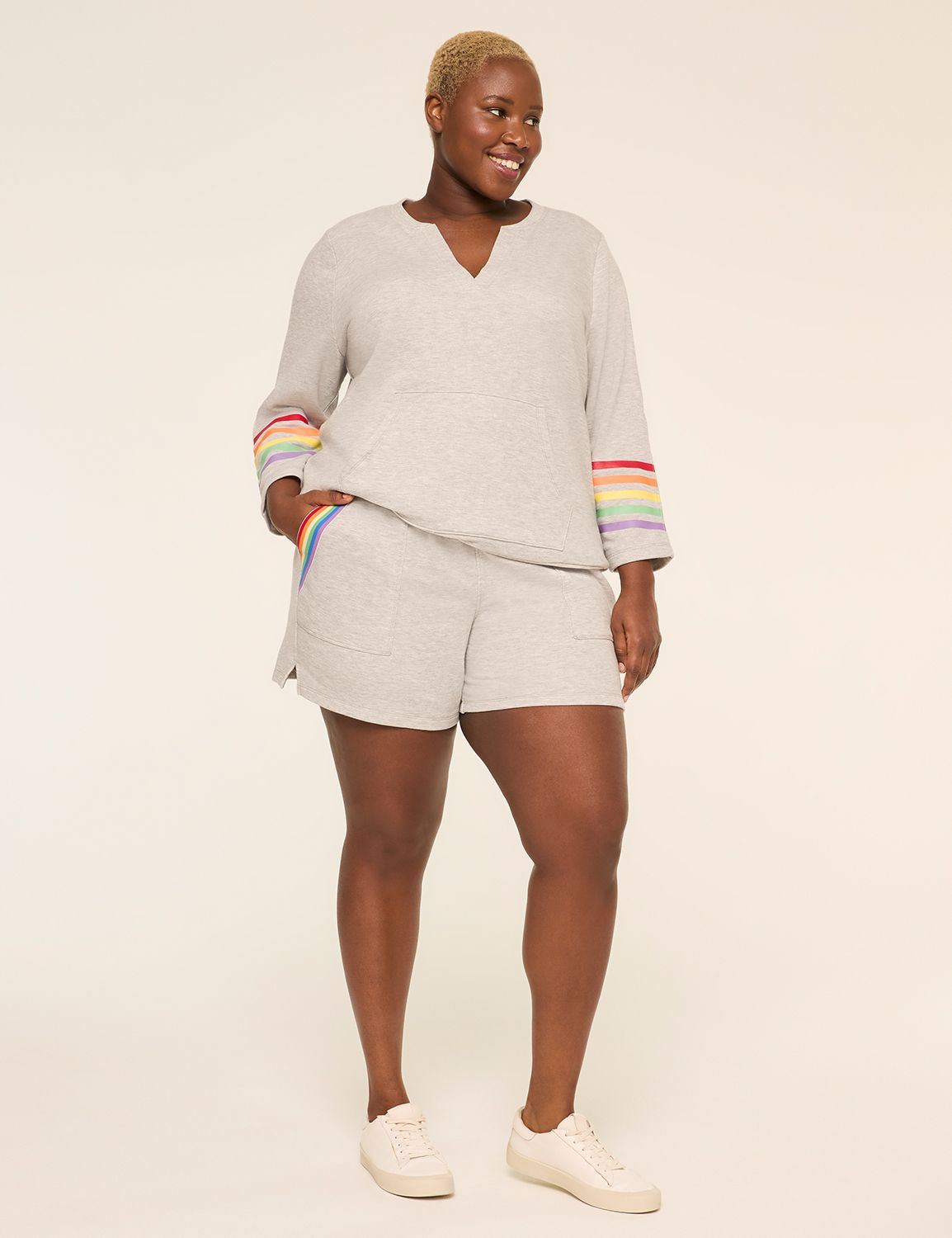 LIVI Mid Rise Knit Pride Short S 11 Product Image 3