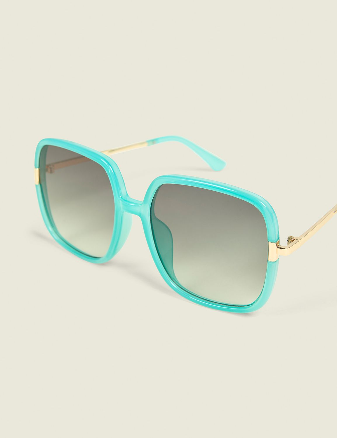 Blue Square Sunglasses