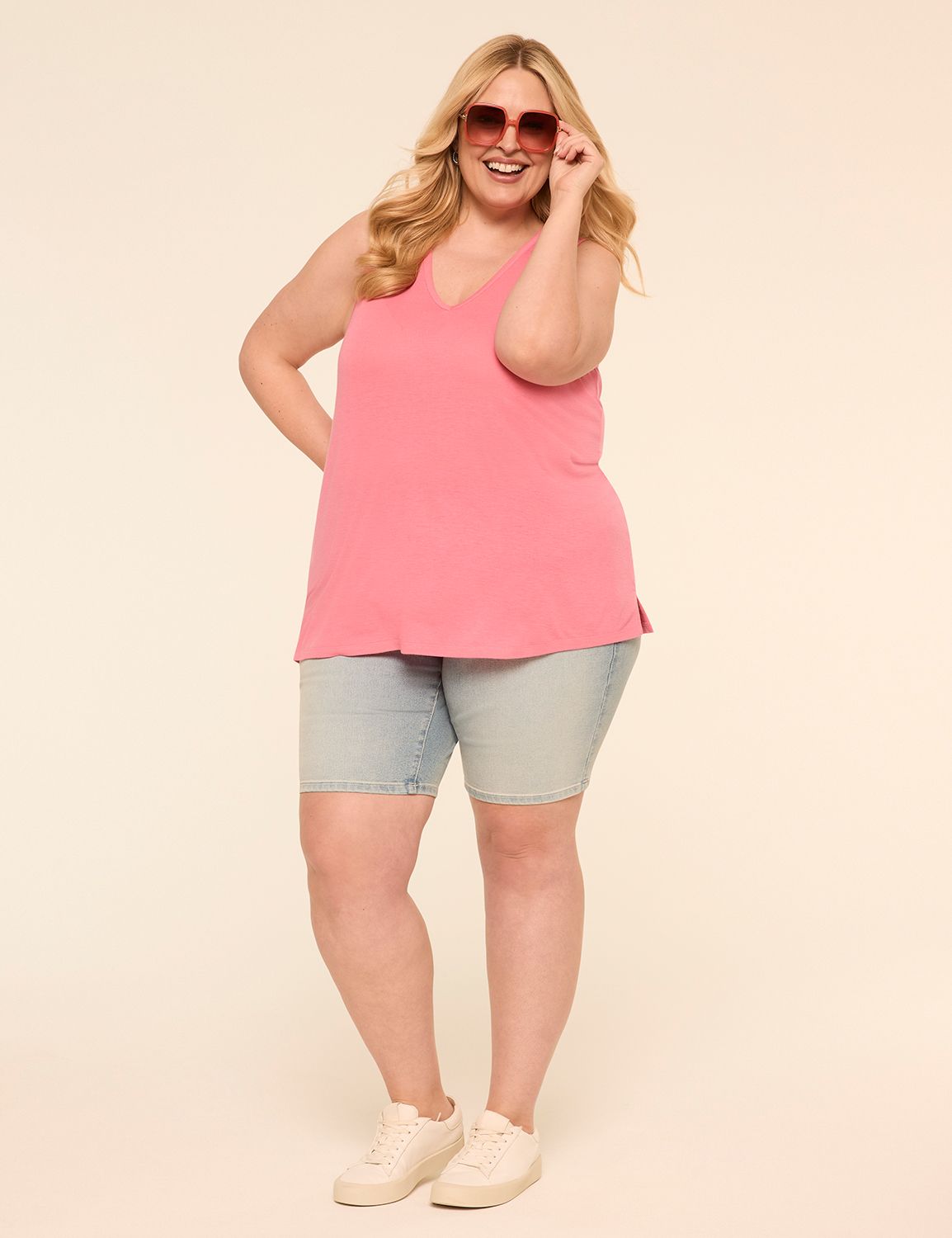 MID RISE TIGHTER TUMMY BERMUDA - PL Product Image 3