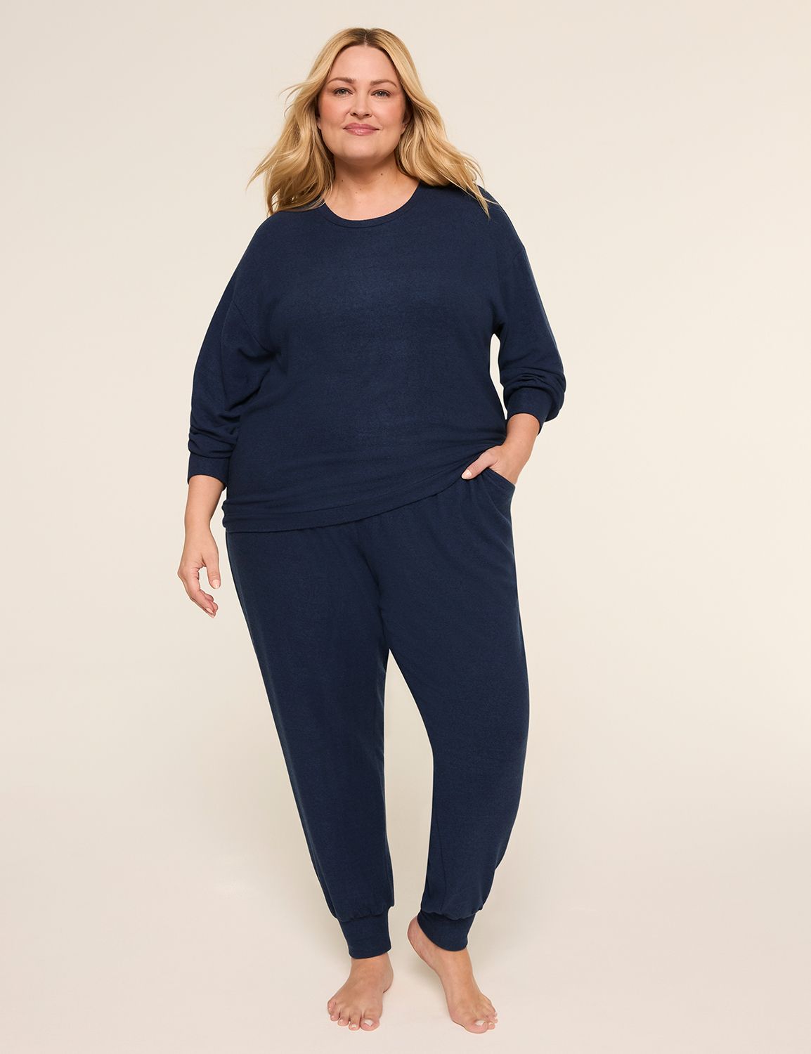 Brushed Hacci Jogger 1152025 S Product Image 3