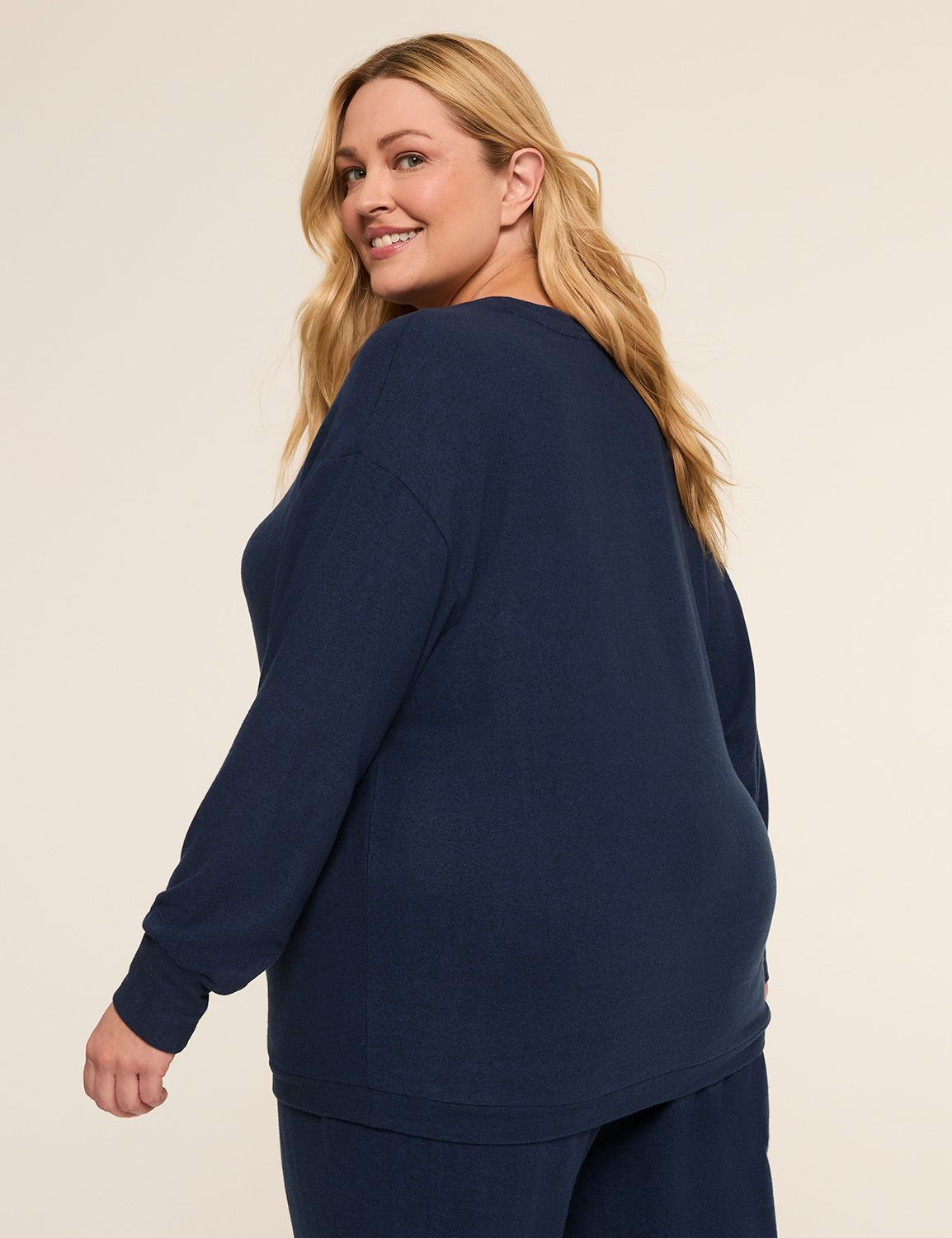 Brushed Hacci Top