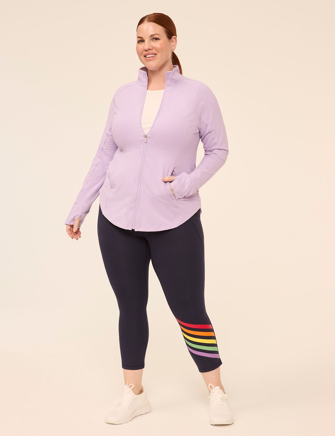 LIVI High Rise Livi Soft Capri Prid Product Image 5