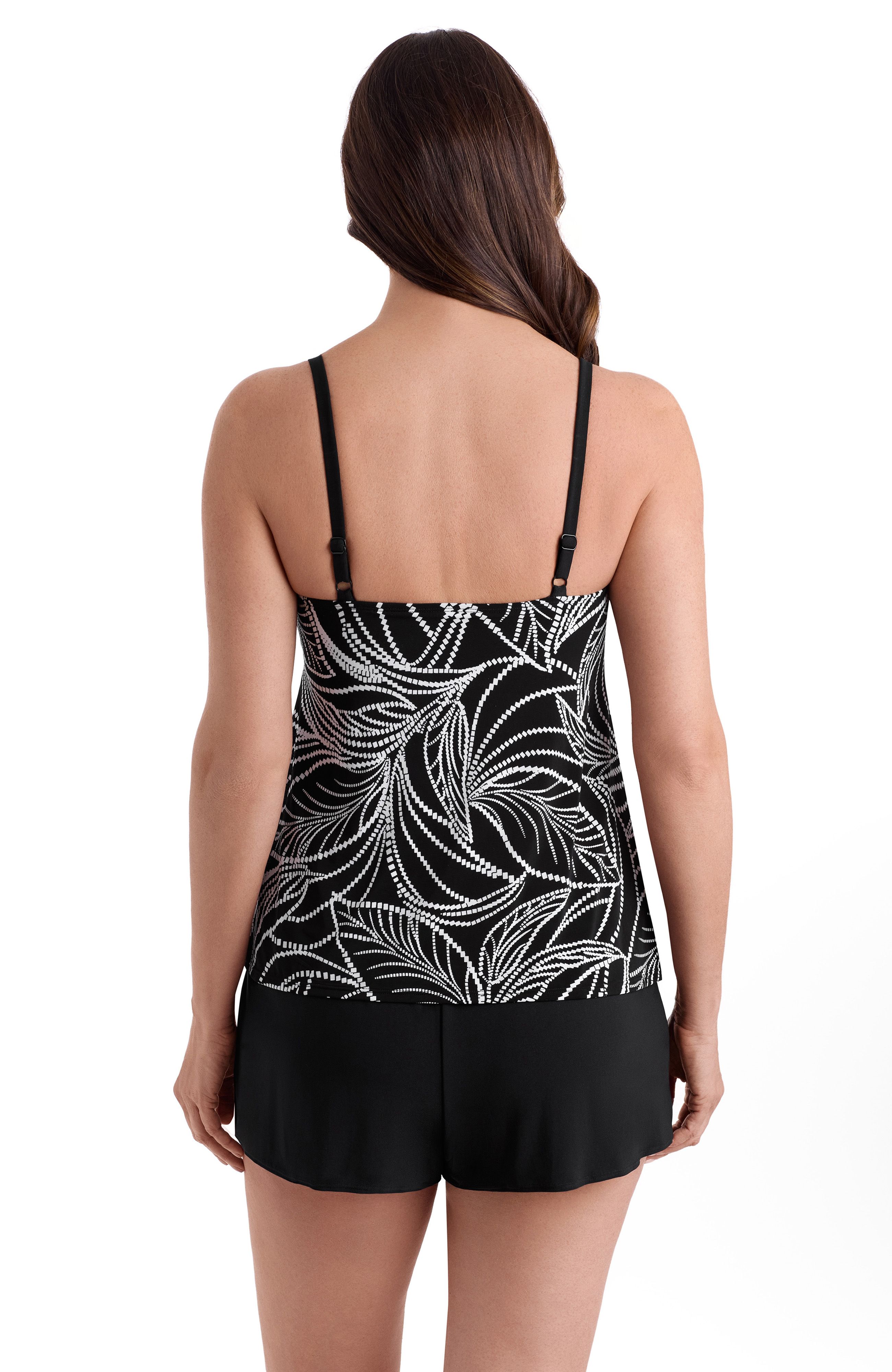 Longitude by Mimi Flamingo - Faux Ruffle Shortini