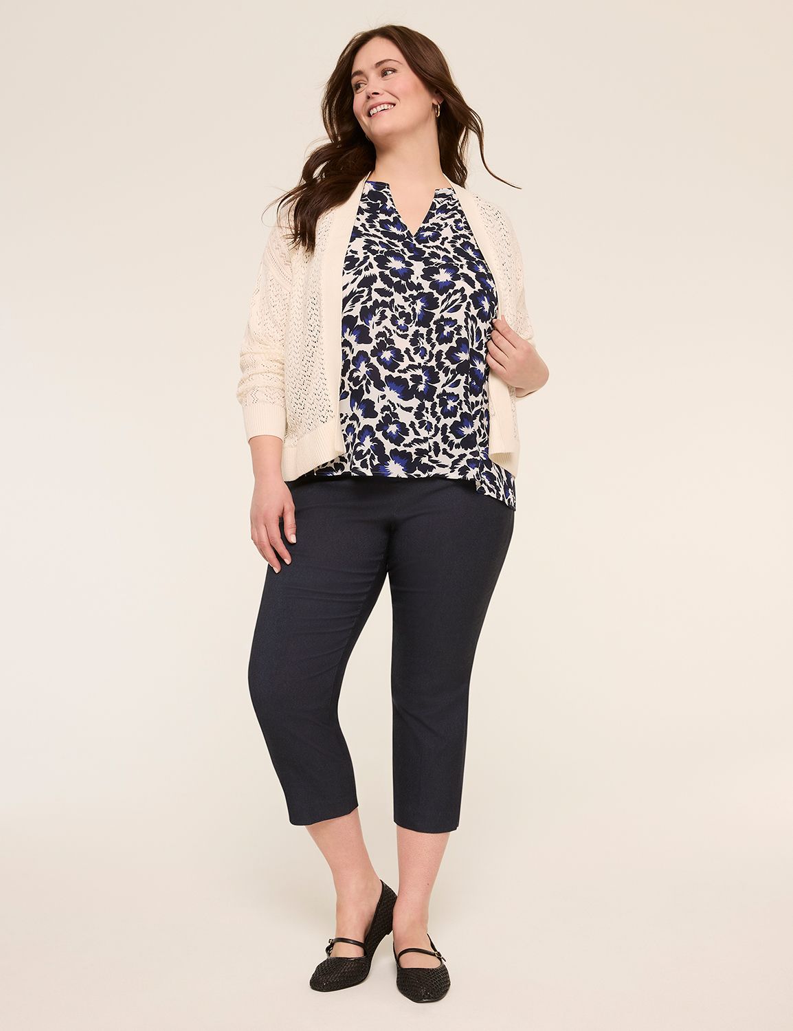 Sleeveless Split Neckline Popover R Product Image 3