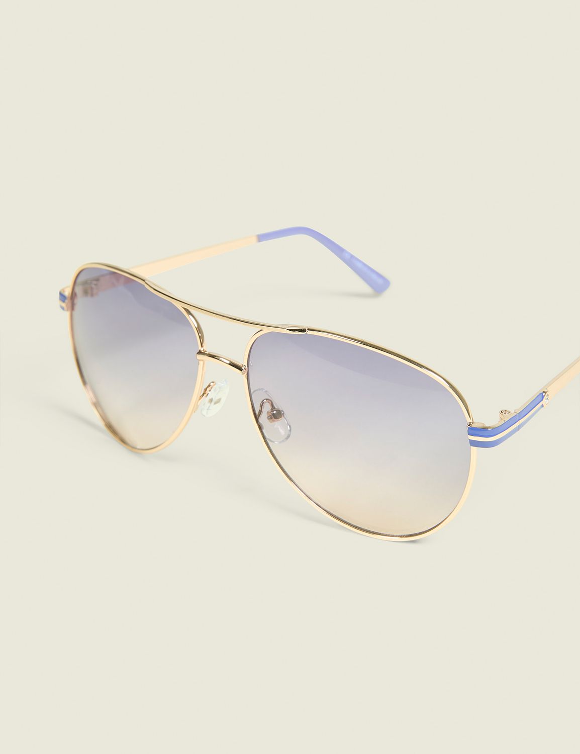 Purple Aviator Sunglasses