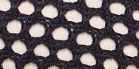 Open-Stitch Belted Cardigan