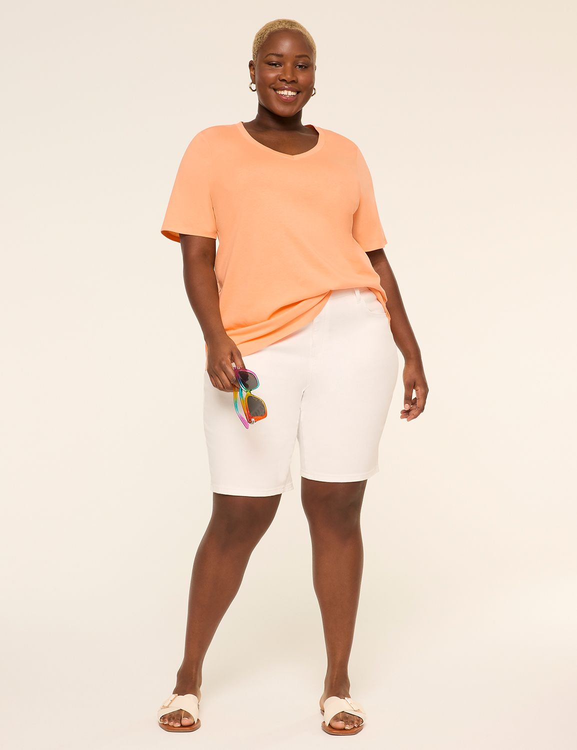 GENIUS 10" BERMUDA - WHITE S1151546 Product Image 3